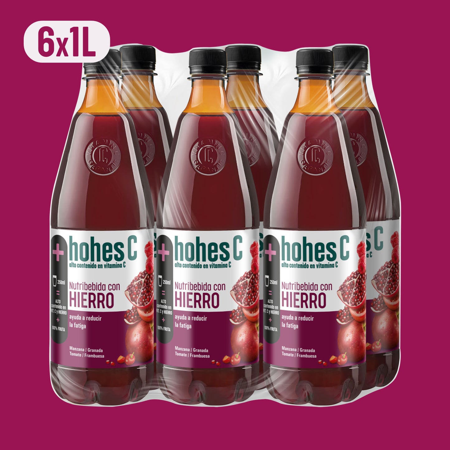 
                  
                    hohes C Nutribebida con Hierro - Pack de 6 (6x1L)
                  
                